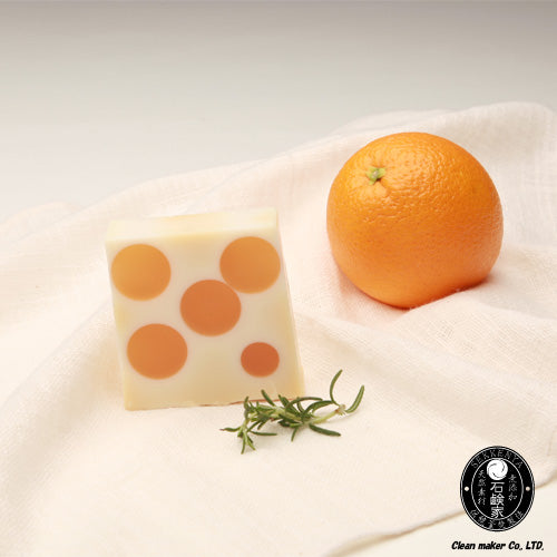 スウィートオレンジQ-10石鹸（泡立てネット付）